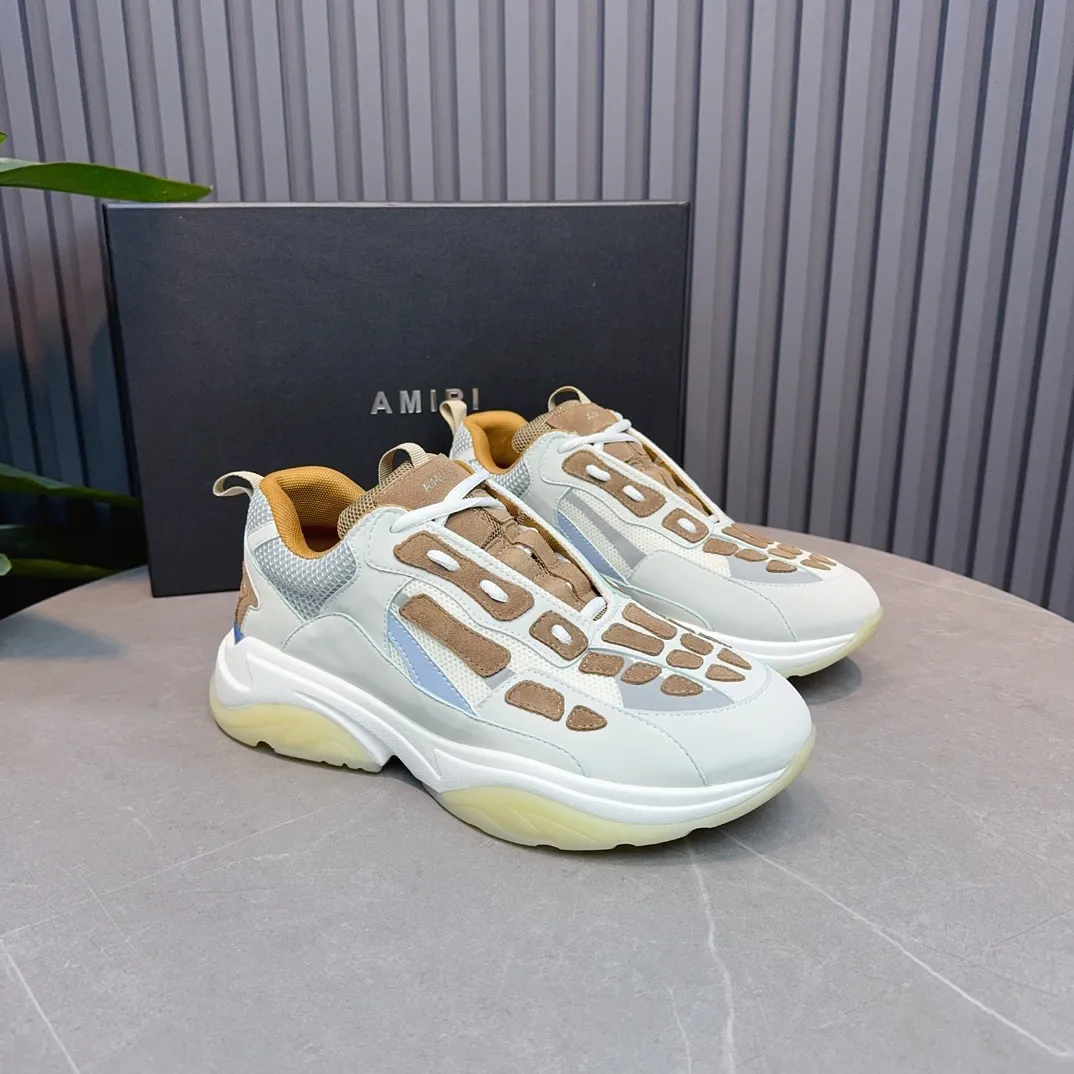 Men's shoes 💰740💰 AMIRI AMIRI fashion brand hot sale 🔥 Available all year round ✅ Official website synchronization Imported fabrics 1⃣️ vs 1⃣️ replica, original factory special original sole, 38-45 (38.45. Non-refundable)